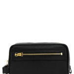 Tom Ford TOM FORD Logo leather beauty case BLACK, Tom Ford