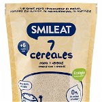 Cereale BIO cu 7 Super Cereale, +6 luni Smileat, Smileat