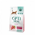 Hrana uscata pentru pisici Optimeal, Vita, 0,7 Kg