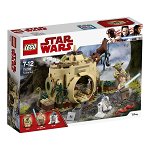 LEGO Star Wars Yodas Hut 75208 pentru 7-12 ani lego75208