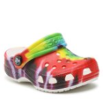 Papuci flip-flop pentru copii, Crocs, Textil, Multicolor, 20 EU