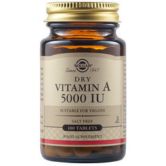 SOLGAR VITAMINA A USCATA 5000IU 100 TABLETE