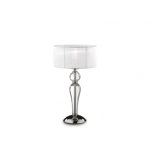 Lampa de birou DUCHESSA TL1 SMALL, metal, sticla, 1 bec, dulie E27, 051406, Ideal Lux, Ideal Lux