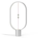 ALLOCACOC Heng Balance Lamp Ellipse Plastic USB-C; WHITE