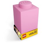 LEGO Classic Lampă veghe LED din silicon 1x1 roz (LGL-LP39)