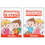 Set două cărți, A4, antepreșcolari 2-3 ani (autor L. Culea), edituradiana.ro
