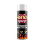 Vopsea spray termorezistenta Protecta, argintiu, mat, interior/exterior, 400 ml, Protecta