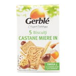 Biscuiti nutritivi Miere, Castane si In pachet mini Gerble, 50 g, natural
