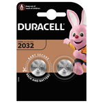 Set baterii 2x CR2032 DURACELL LITIU 3V 225mAh 20x3.2mm, DURACELL