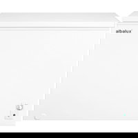 Albalux Lada Frigorifica Albalux AXLF316E, 293 L, Dubla furnctionare frigider/congelator, Clasa energetica E, Orificiu drenaj, Alb, Albalux