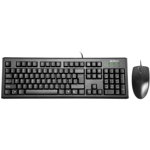 Kit tastatura cu mouse A4Tech KM-72620D Negru USB a4tkla43774