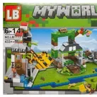 Set de constructie LB Minecraft My World, 433 piese tip lego, OEM