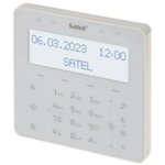 Tastatură alarmă Satel INT-KSG2R-W touchscreen albă, SATEL