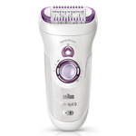 Epilator Silk-epil Braun 9/700 SensoSmart, Wet & Dry (Alb)