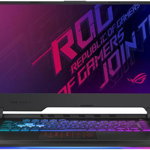 Laptop Gaming Asus ROG Strix G531GW-ES031 (Procesor Intel® Core™ i7-9750H (12M Cache, up to 4.50 GHz), Coffee Lake, 15.6" FHD, 16GB, 1TB SSHD @5400RPM + 512GB SSD, nVidia GeForce RTX 2070 @8GB, Negru)