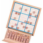 Joc din lemn - Sudoku, BIGJIGS Toys, 4-5 ani +, BIGJIGS Toys