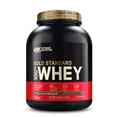 Proteine din zer, pudra proteica Optimum Nutrition, ON 100% Whey Gold Standard, aroma ciocolata, 2.02kg