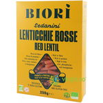 Sedanini bio din linte rosie, 250g Biori