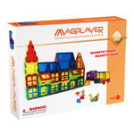 Set de constructie magnetic 3d - 158 piese, Magplayer