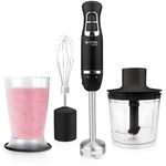 Blender de mana VITEK VT-3419 2 viteze 800W Negru, VITEK