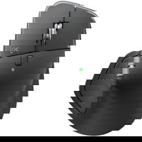 Mouse Logitech MX Master 4, Silent, USB, BT, Pale Grey