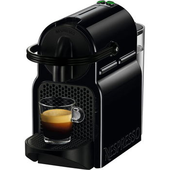 Espressor Nespresso by De'Longhi Inissia Black, 19 bari, 1260 W, Negru, set capsule degustare inclus