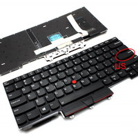 Tastatura Lenovo ThinkPad E14 GEN 1 2020 iluminata layout US fara rama enter mic