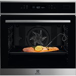 Cuptor incorporabil cu abur Electrolux EOB7S31X, 70L, Multifunctional, Display LCD, Termometru central, SteamBoost, Inox