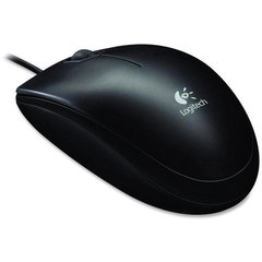B100, Optical, Black, LOGITECH