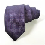 Cravata 240 indigo texturata Massimo Clessi, Massimo Clessi