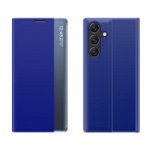 Husa Sleep Stand Case compatibila cu Samsung Galaxy A24 4G Blue, OEM