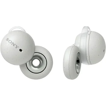 Casti SONY LinkBuds WF-L900W, True Wireless, Bluetooth, In-ear, Microfon, alb