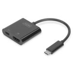 Adaptor ASSMANN ELECTRONIC HDMI - USB-C Black