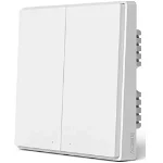 Intrerupator smart simplu AQARA WS-EUK02, Wi-Fi, alb
