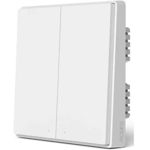 Intrerupator smart simplu AQARA WS-EUK02, Wi-Fi, alb