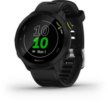 Smartwatch GARMIN Forerunner 55 42mm, GPS, Android/iOS, silicon, Black