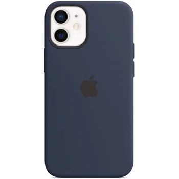Protectie Spate Apple MHKU3ZM/A pentru Apple iPhone 12 mini, Silicon (Albastru)