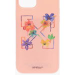 Off-White Printed 12 Pro Max Iphone Case Pink, Off-White