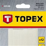 Topex adezive 8 mm x 100 mm transparente 12 buc 42E180