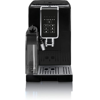 Espressor Cafea Automat Dinamica ECAM 350.50.B 1450W 1.8l 15xBari Carafa Lapte cu Sistem LatteCrema Negru, Delonghi