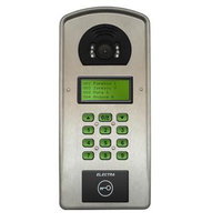 Panou exterior pentru videointerfon Electra P4S.V91I, camera video, carcasa aluminiu, IP44