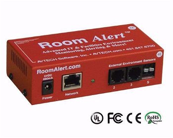 Room Alert 4E-Server monitorizare temperatura, umiditate, curent, Room Alert