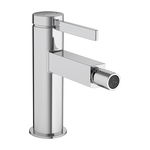 Baterie bideu, Hansgrohe, Finoris, cu ventil, crom, Hansgrohe