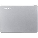 Hard disk extern TOSHIBA Canvio Flex 4TB, 2.5 inch, USB 3.2 Silver, Toshiba