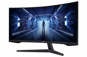 MONITOR SAMSUNG LC34G55TWWPXEN 34 inch, Curvature: 1000R, Panel Type:VA, Backlight: LED backlight, Resolution: 3440x1440, Aspect Ratio: 21:9 ,Refresh Rate:165Hz, Response time MPRT: 1 ms, Brightness: 250 cd/m²,Contrast (static): 2500:1, Contrast (dy, Samsung