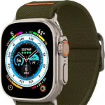 Curea Spigen Spigen Fit Lite Ultra Apple Watch 4/5/6/7/SE/8/Ultra 44/45/49mm Kaki, Spigen