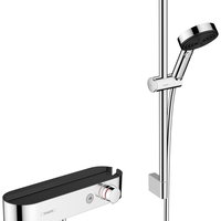 Set duș cu termostat hansgrohe Pulsify Select S crom/gri