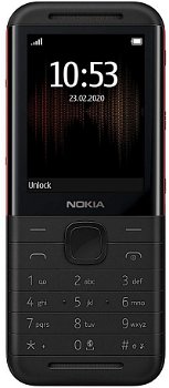 Telefon Mobil Nokia 5310 (2020), Ecran 2.4inch, 8MB RAM, 16MB Flash, Camera VGA, 2G, Bluetooth, Dual SIM (Negru/Rosu), NOKIA