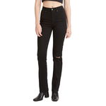 Imbracaminte Femei Levis Premium 724 High-Rise Straight Black Pixel, Levis Premium