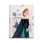 Mapa A4 Frozen 2, inchidere cu elastic, din carton 2mm laminat